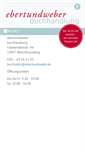 Mobile Screenshot of ebertundweber.de