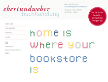 Tablet Screenshot of ebertundweber.de